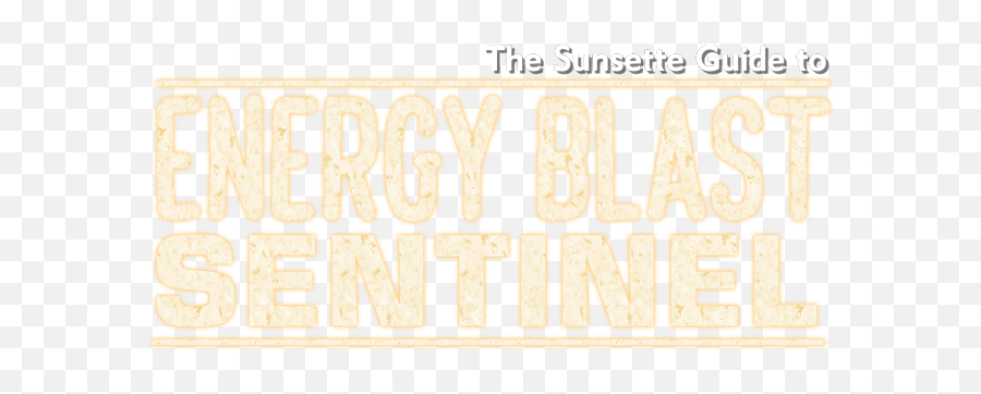 Guide To The Energy Blast Sentinel - Darkness Png,Energy Blast Png