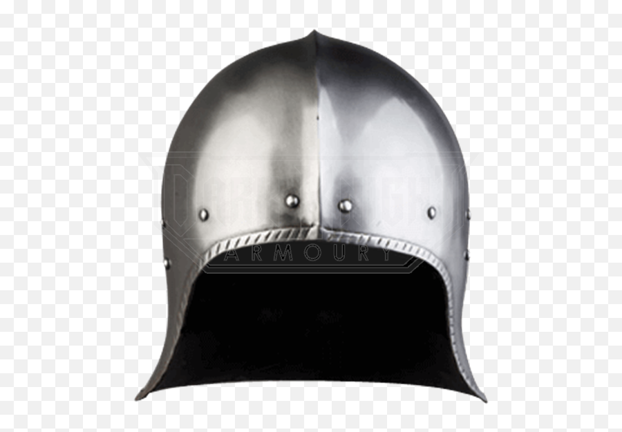 Dark World Sallet Helmet Metal Armour Ideal For Events Larp - Sallet Open Png,Knight Helmet Png