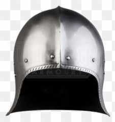Dark World Sallet Helmet Metal Armour Ideal For Events Larp - Sallet Open Png,Knight Helmet Png
