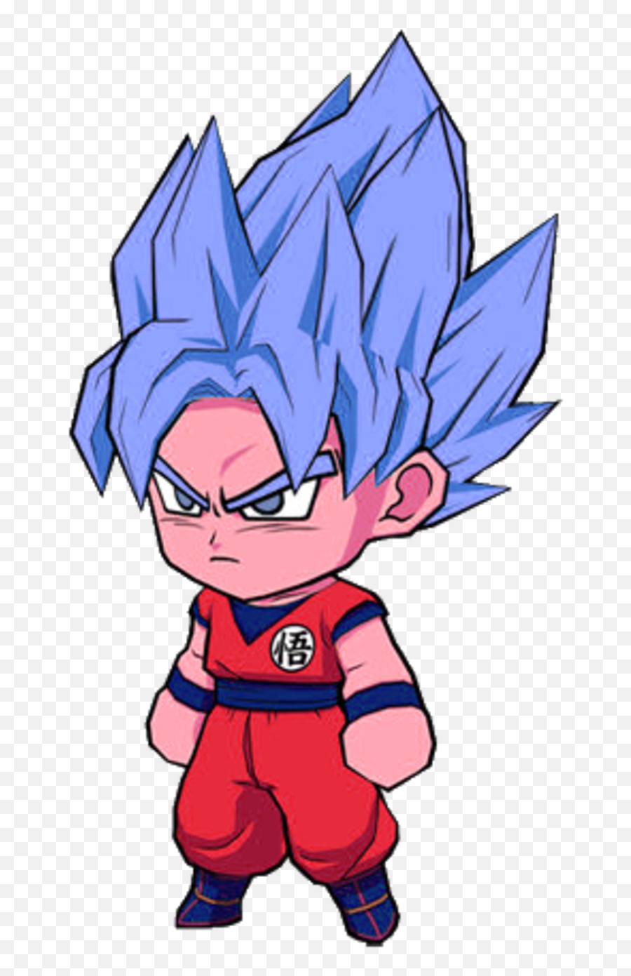 Download Hd Imágenes De Goku Chibi Transparent Png Image - Dragon Ball Fighterz Vegeta Chibi,Goku Transparent