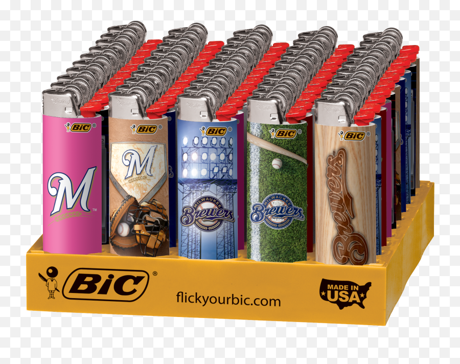 Milwaukee Brewers Lighters Wholesale - Bic Lighters Png,Lighter Png