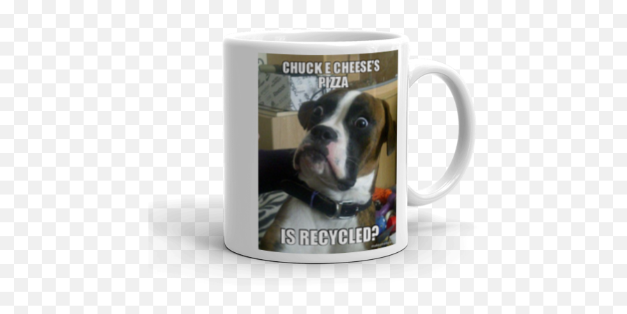 Chuck E Cheeseu0027s Pizza Is Recycled - Skeptical Dog Make A Png,Chuck E Cheese Png