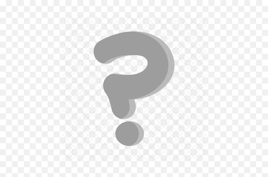 Question - Mark Icon Number Png,Question Mark Icon Transparent