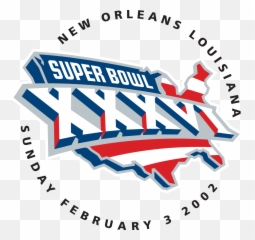 Graphic Designers In Promoting Sports - Super Bowl Xxxvi Logo png
