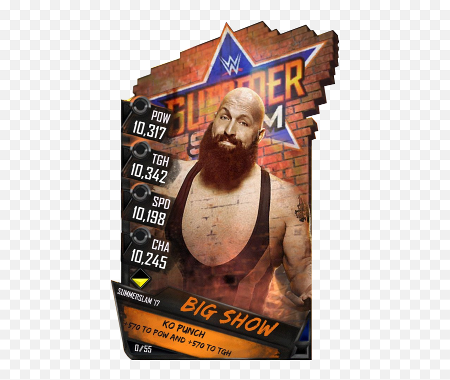 Big Show - Wwe Supercard Season 1 Debut Wwe Supercard Wwe Supercard Rare Undertaker Png,Big Show Png