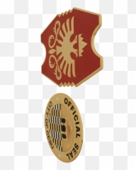 Sinulog Shield Gold 64 Mm With Cebu City Seal U2013 Suarez Arts - Emblem Png,Gold Seal Png