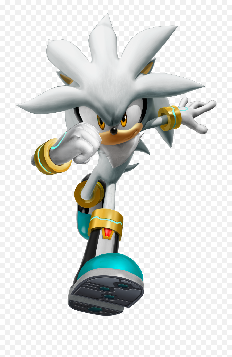 Sonic Rivals 2 - Sonic Rivals Silver Png,Silver The Hedgehog Png