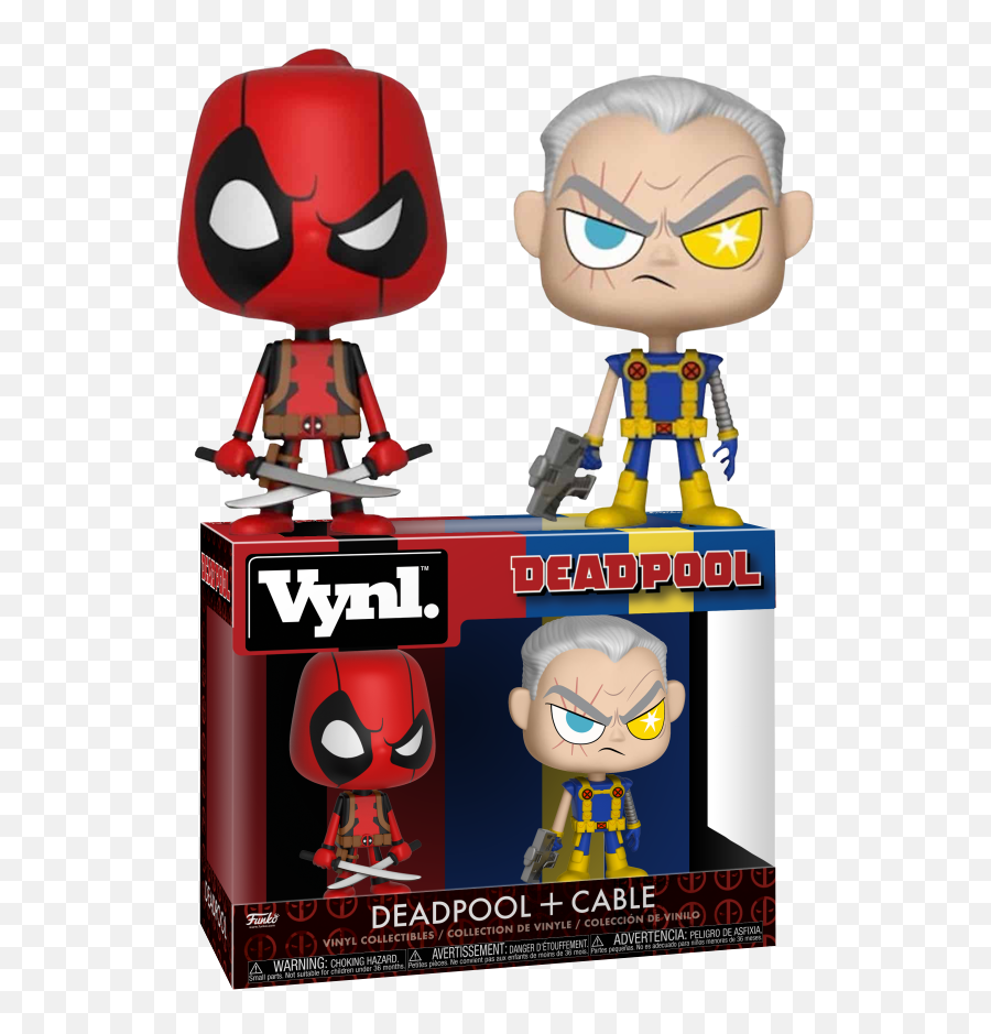 Marvel - Deadpool Deadpool U0026 Cable Funko Vynl 2 Pack Funko Vynl Deadpool Cable Png,Deadpool 2 Png