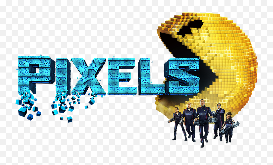 Pixels Movie Logo Png Picture 1992528 1370551 - Png Pixels Movie Png,Movie Logo