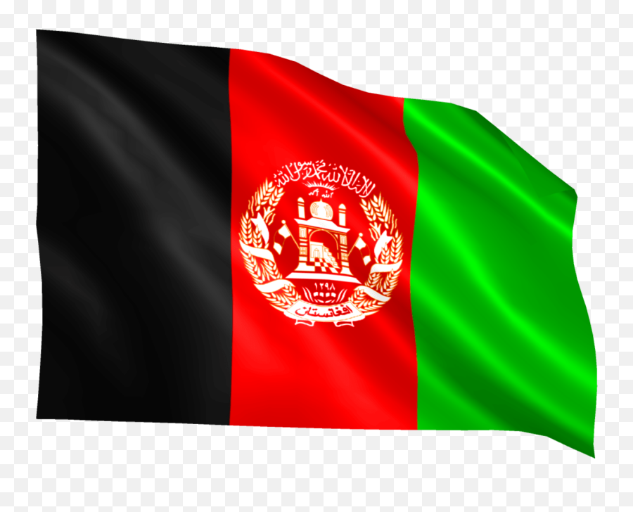 Afghanistan Flag Png - Afghanistan Flag Image Png,Waving Flag Png