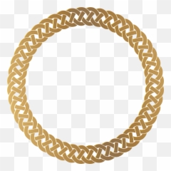 Golden Circle Frame Png Hd