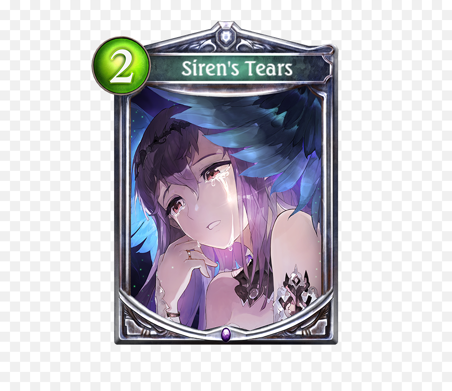 Anime Tears Png - Sirenu0027s Tears Iron Maiden Shadowverse Shadowverse Love Live Cards,Iron Maiden Png