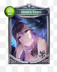 Anime Tears Png - Sirenu0027s Tears Iron Maiden Shadowverse Shadowverse Love Live Cards,Iron Maiden Png