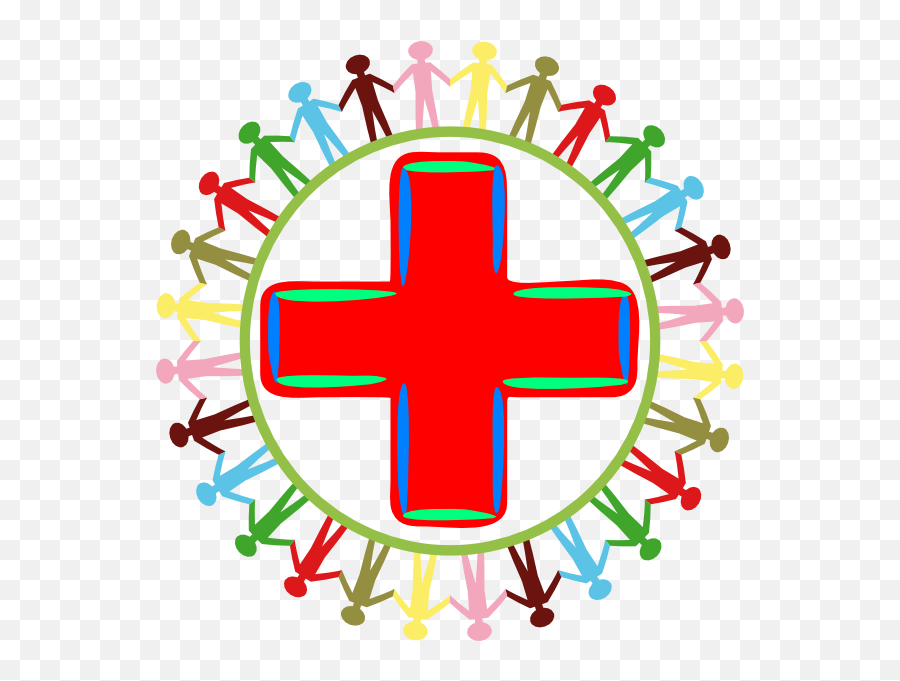 Download Hd Red Plus Sign Png Transparent Image - People Holding Hands Around,Plus Sign Png