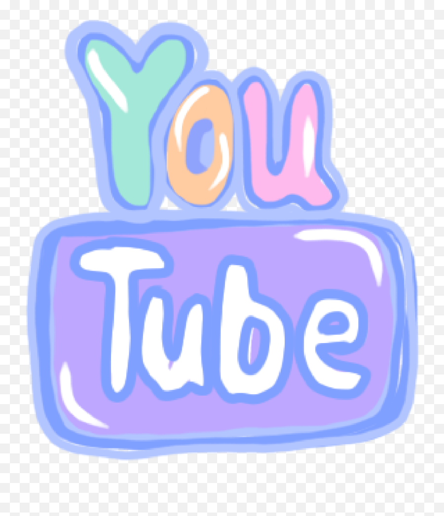 Youtube Social Transprent Png - Pastel Youtube Logo Png Clip Art,Youtubelogo Png