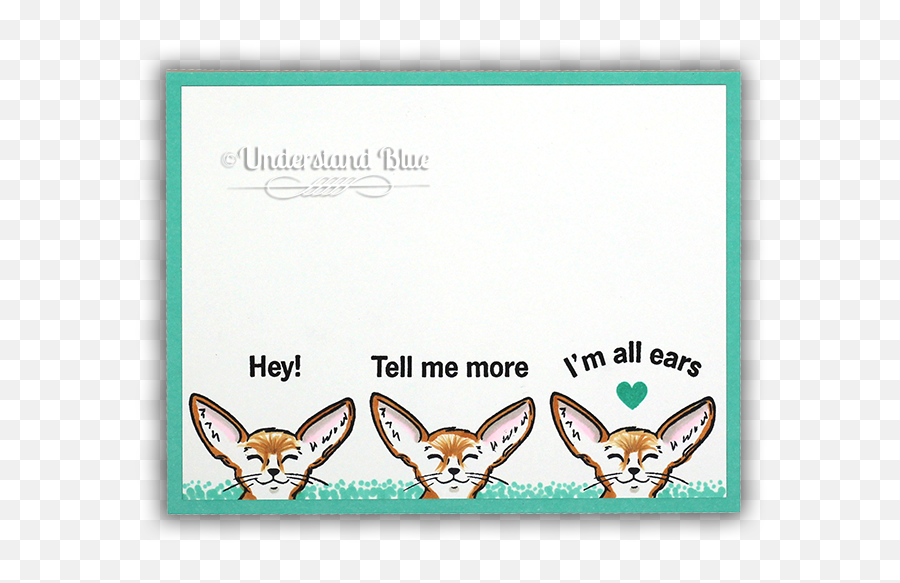 Img8352png 650511 Pixels With Images Hero Arts Stamp - Hero Arts Fennec The Fox,Fennec Fox Png