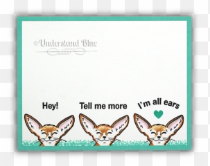 Img8352png 650511 Pixels With Images Hero Arts Stamp - Hero Arts Fennec The Fox,Fennec Fox Png