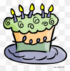 Free Cake And Cupcake Clip Art - Happy Birthday Cards To Print Png,Birthday Cupcake Png