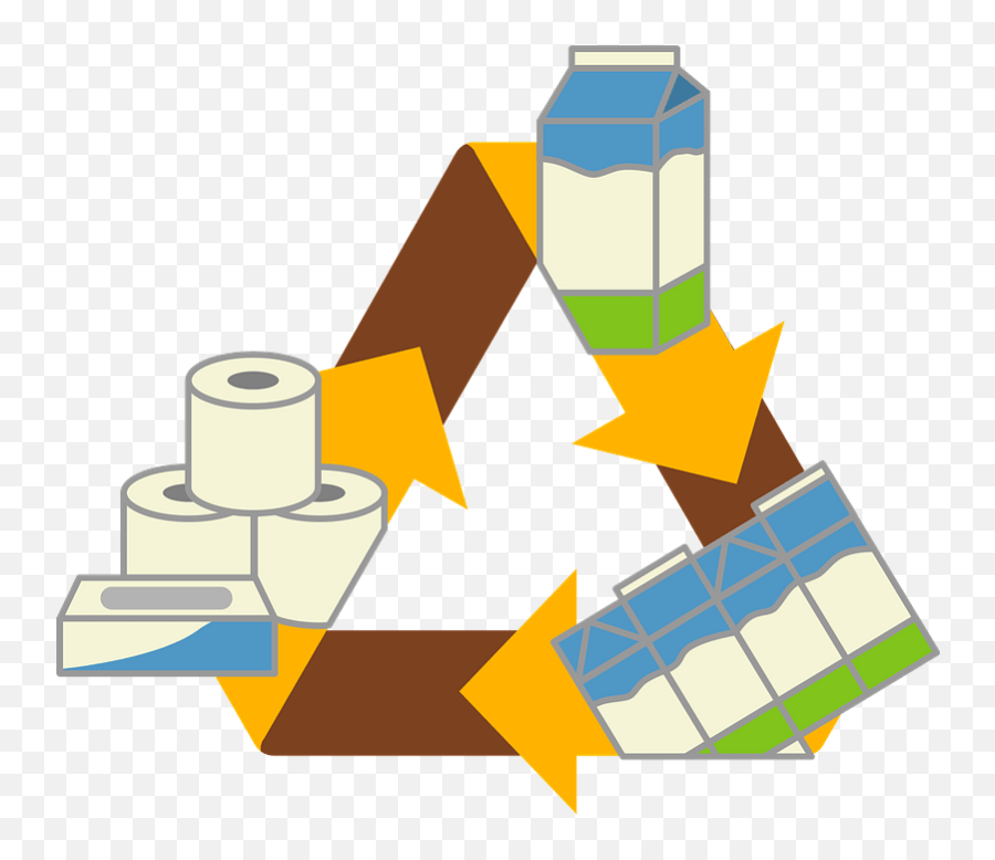 Recycling Symbol For Paper Products Clipart Free Download - Graphic Design Png,Recycle Symbol Png