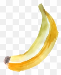 Free Banana Png With Transparent Background - Saba