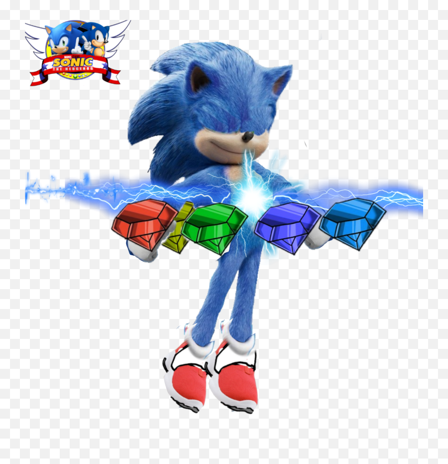 Super Sonic Sticker - Sonic The Hedgehog Png,Super Sonic Transparent