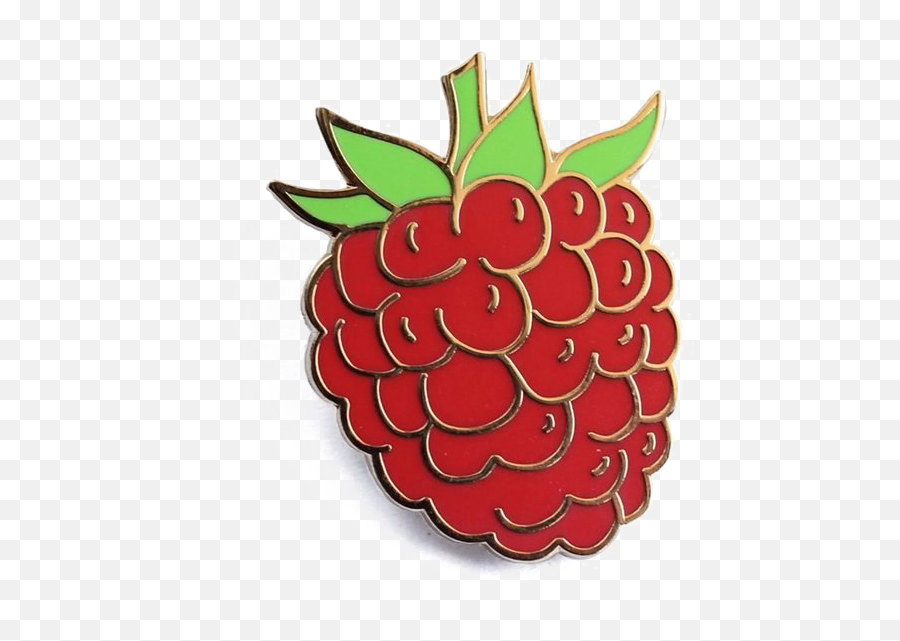 Single Raspberry Png Transparent Image - Raspberry Illustration Logo Png,Raspberry Png