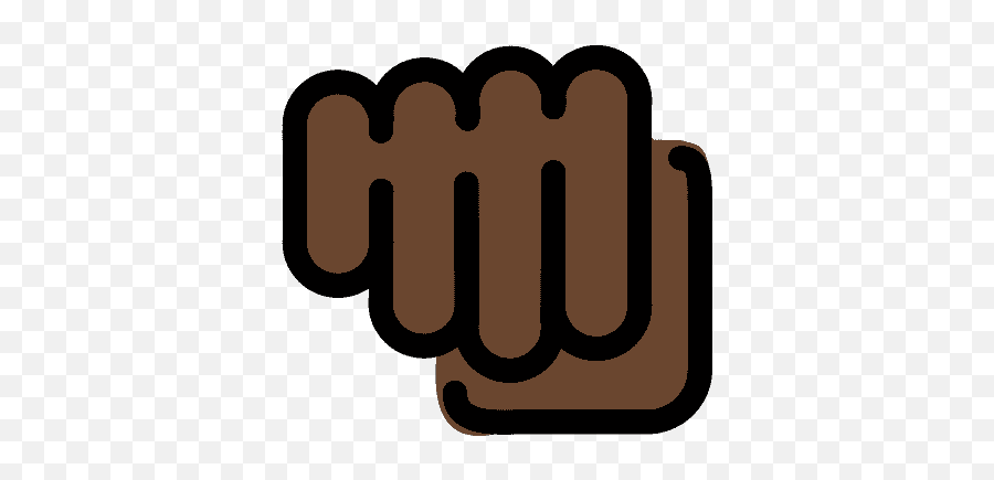 Oncoming Fist Emoji Clipart - Fist Png,Fist Emoji Png
