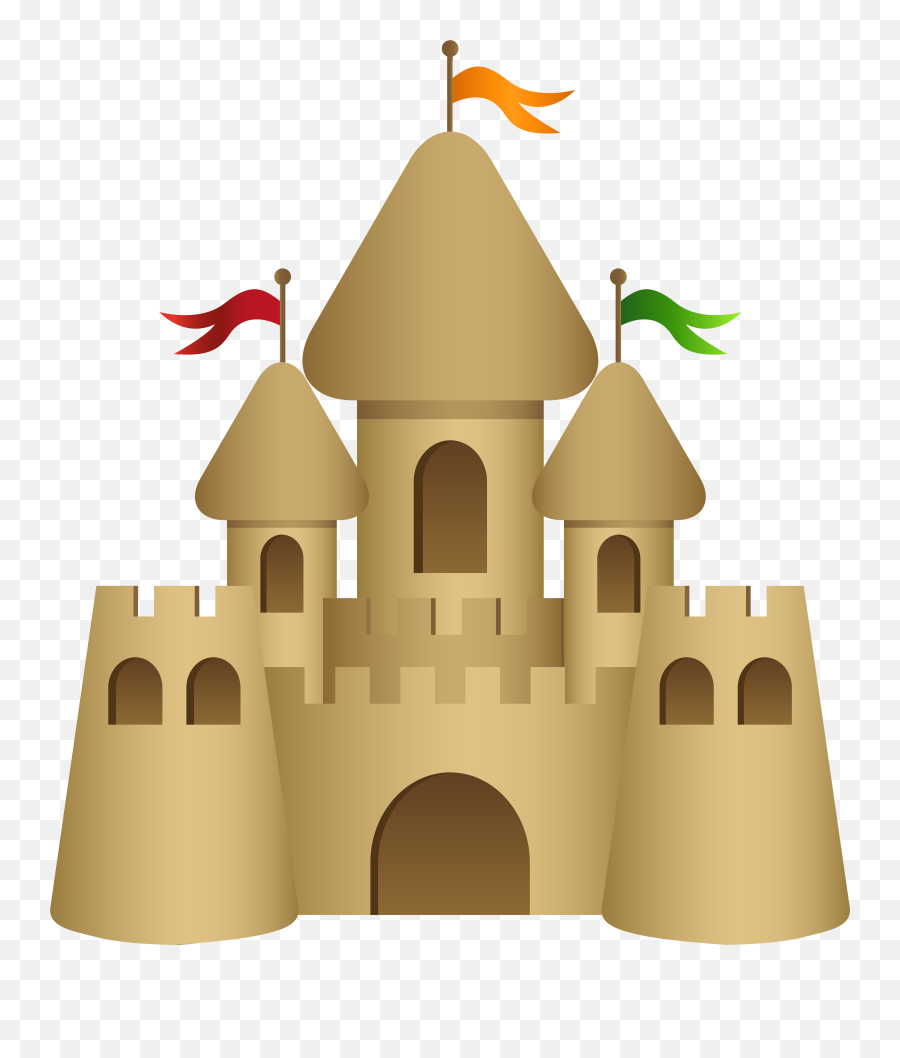 Clip Art - Sand Castle Clipart Png,Sand Transparent