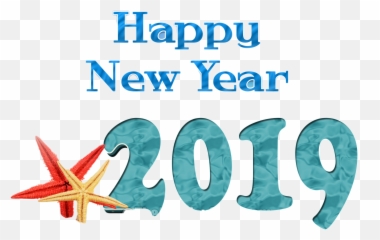 Download Hd Happy New Year Png Image - Connecticut Light And Power,Starfish Png