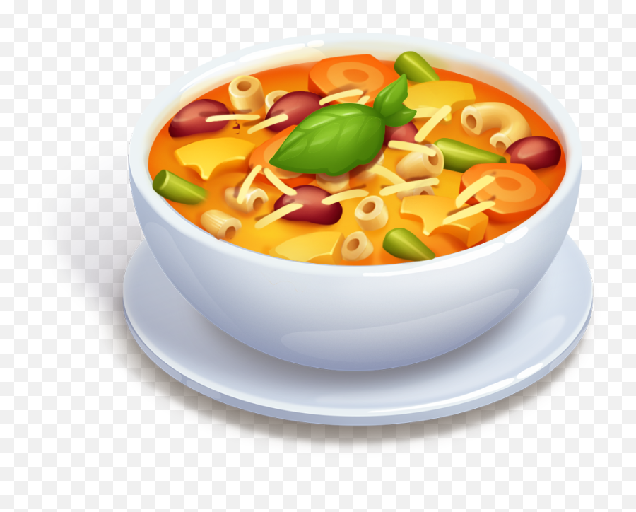 Soup Clipart Minestrone - Minestrone Soup Png,Soup Png