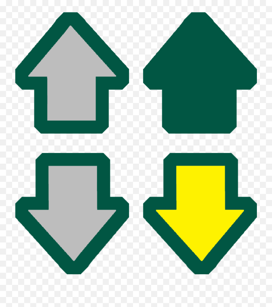 I Made Some New Arrows - Vertical Png,Upvote Png
