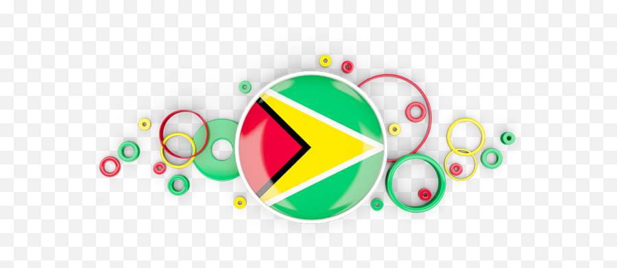 Circle Background - Background Ghana Flag Png,Guyana Flag Png