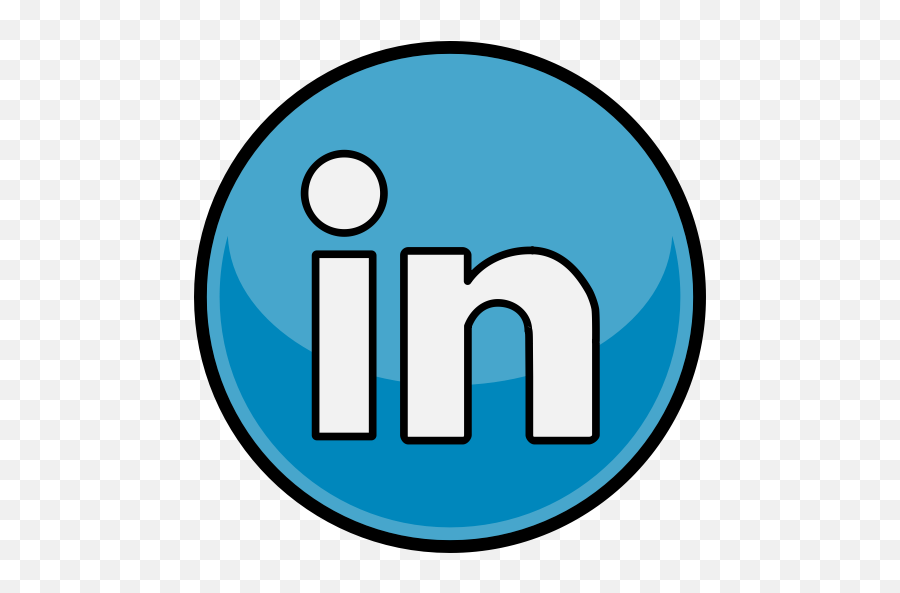 Linkedin Media Social Icon - Phone Svg Png,Linkedin Png Icon