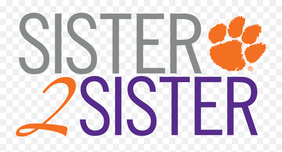Download Sister 2 - Ncaa Removable Laptop Sticker Clemson Tiger Paw Png,Clemson Png