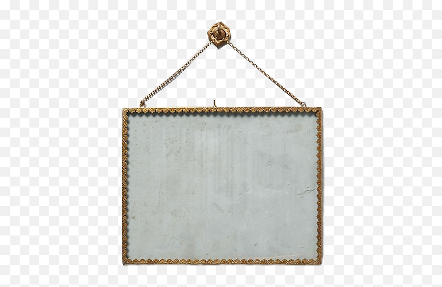 Mereille Hanging Frame Antique Brass 11 X 14 - Hanging Picture Frame Transparent Png,Antique Frame Png