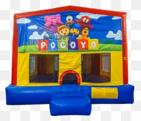 Pocoyo Bounce House Rental New York Clownscom - Inflatable Png,Pocoyo Png