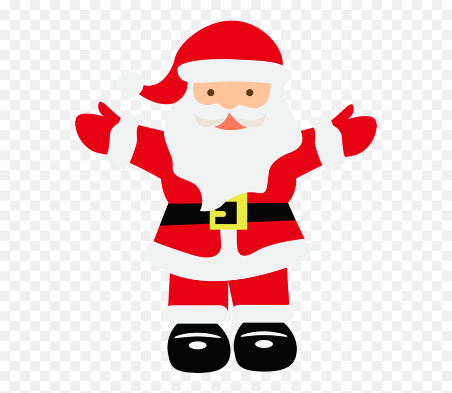 Santa Claus Mrs Christmas Day - Santa Claus Saying Hello Png,Cartoon Santa Hat Transparent
