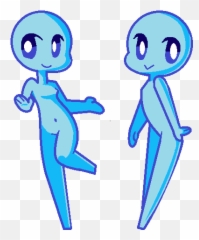 Chibi Base Ms Paint - Cute Human png