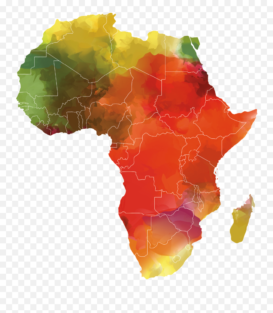 Global Africa - Location Of Zimbabwe On Africa Map Png,Michigan Outline Transparent