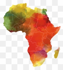 Global Africa - Location Of Zimbabwe On Africa Map Png,Michigan Outline Transparent