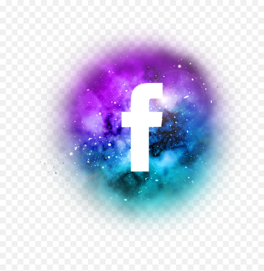 Social Media Galaxy Icons - Facebook Logo In Galaxy Png,Galaxy Icon