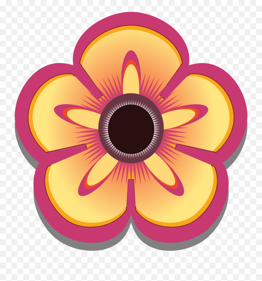 New Abstract Flower Png Transparent - Portable Network Graphics,Icon 9100