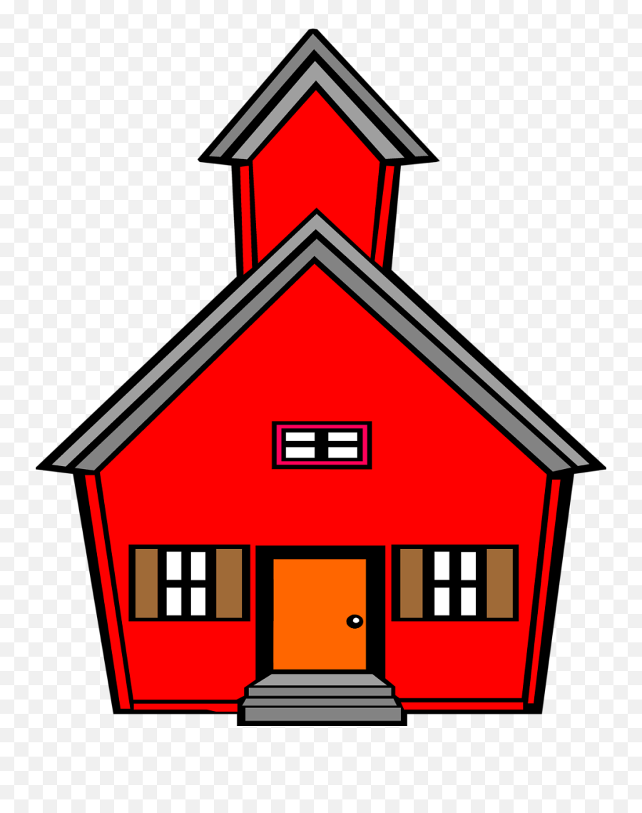 Old School House Clipart 6 - Whittier City School District Png,House Clipart Transparent