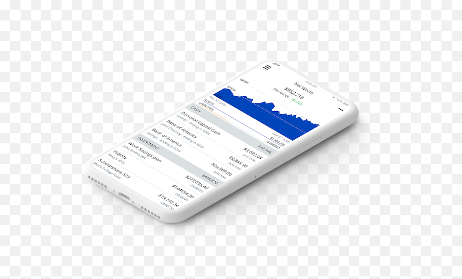 Net Worth Calculator Know Your Personal Capital - Smartphone Png,Bank Of America Desktop Icon