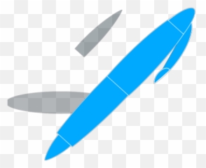 Blue Pen Png Svg Clip Art For Web - Language