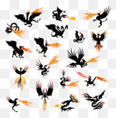 20 Free Phoenix U0026 Bird Vectors - Dragon png