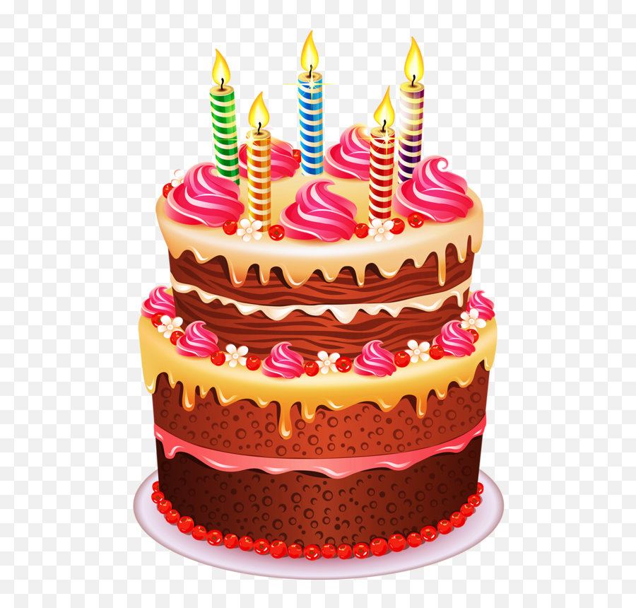Page 2 Birthday Cake Vector Png - Happy Birthday Chocolate Candle Birthday Cake Transparent Background,Birthday Cake Icon Vector