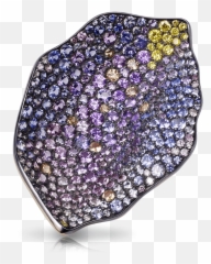 Frédéric Zaavy Rose Petal Gold Silver Diamond - Sparkly Png,Color Icon Glitter Singles