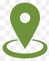 Hit The Road - Green Transparent Background Location Icon Png