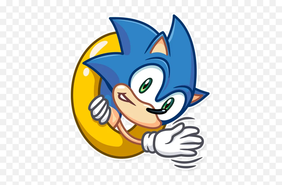 Sonic Stickers For Whatsapp - Sonic Stickers Png,Sonic 1 Icon